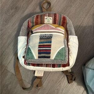 Multi pocket mini backpack